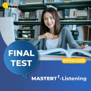 FINAL TEST - MASTER-INTERMEDIATE 1 (Listening)