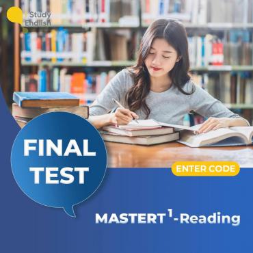 FINAL TEST - MASTER-INTERMEDIATE 1 (Reading)