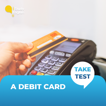 A debit card