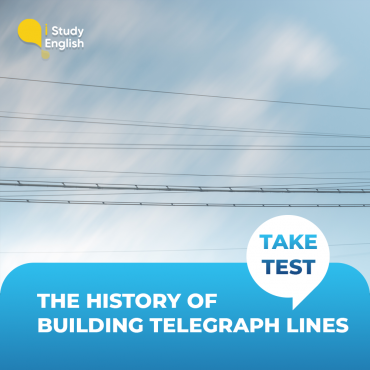 The history of building telegraph lines