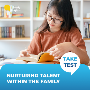 NURTURING TALENT WITHIN THE FAMILY